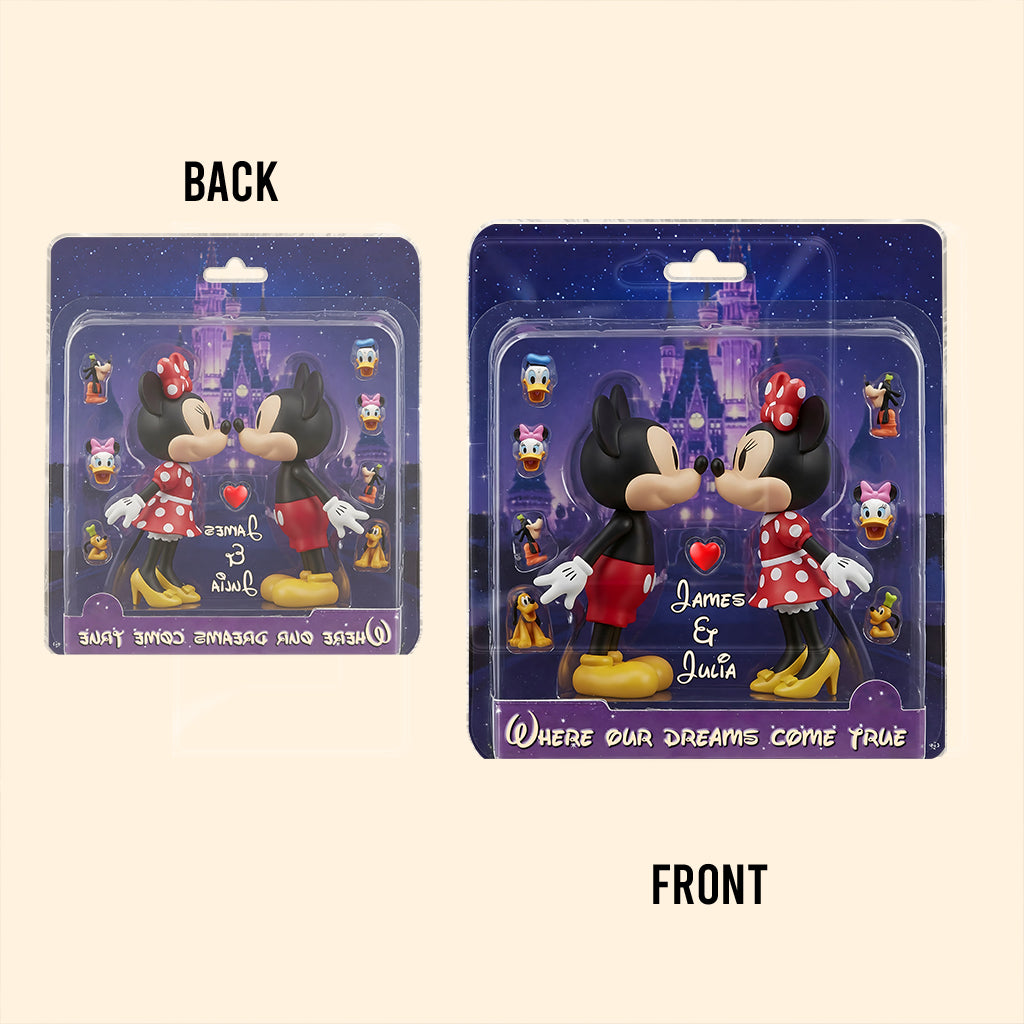 Happily Ever After - Personalized Mouse Custom Shaped Acrylic Plaque