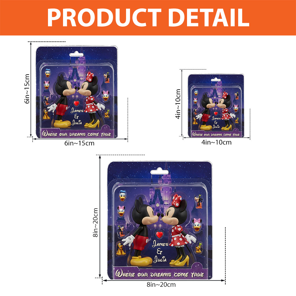 Happily Ever After - Personalized Mouse Custom Shaped Acrylic Plaque