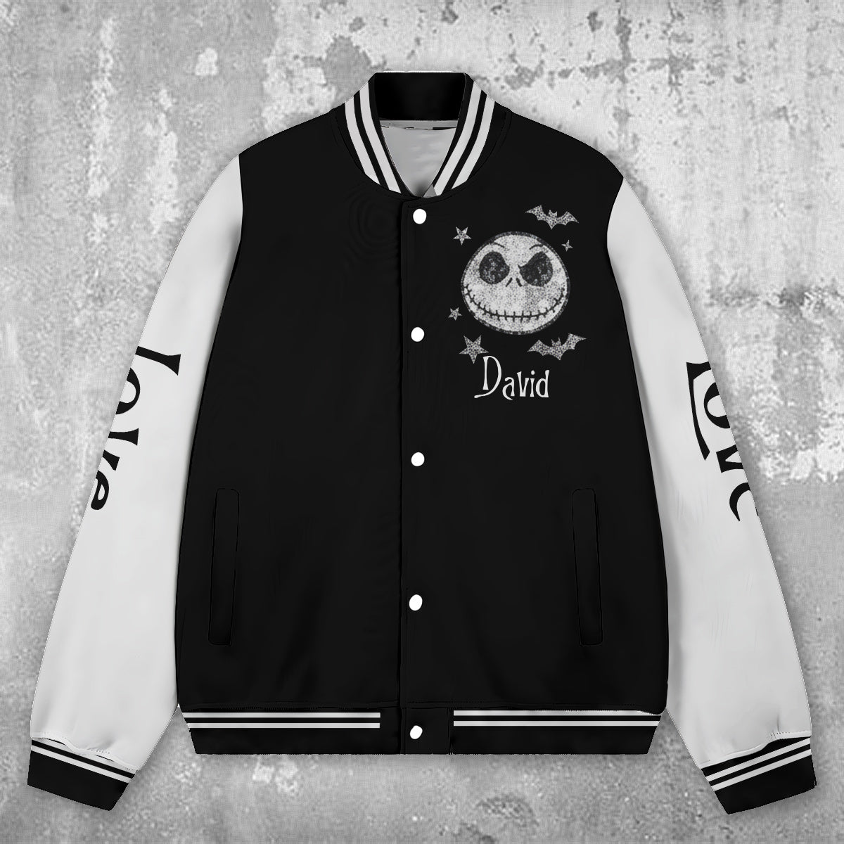 Till Death Do Us Part - Personalized Nightmare Varsity Jacket
