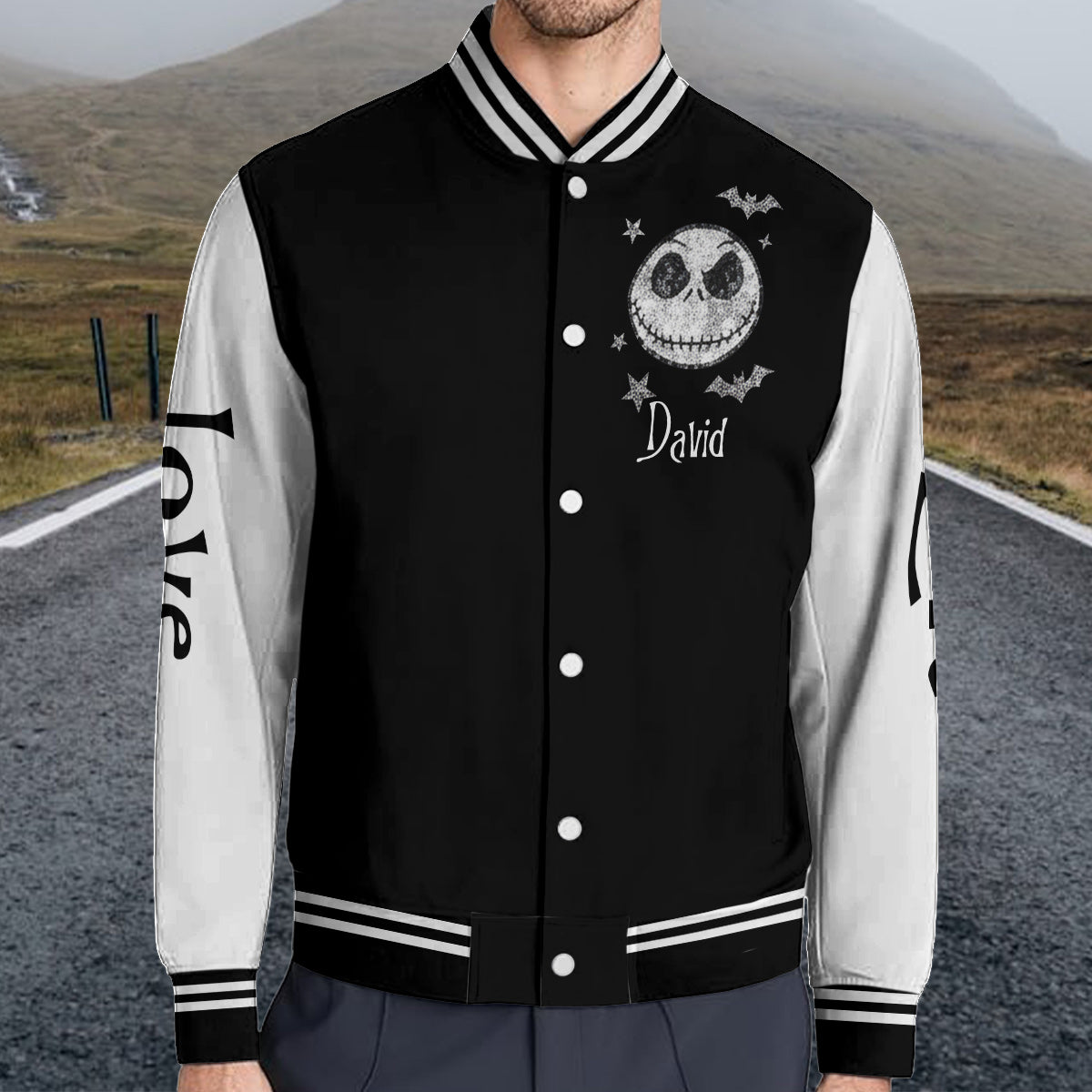 Till Death Do Us Part - Personalized Nightmare Varsity Jacket