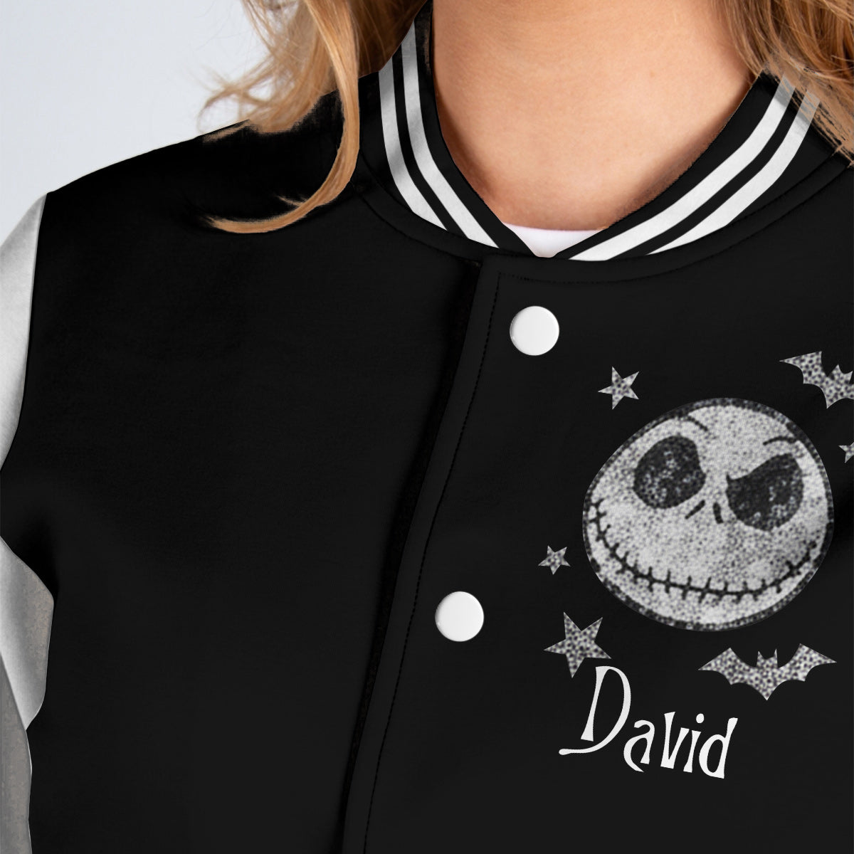 Till Death Do Us Part - Personalized Nightmare Varsity Jacket
