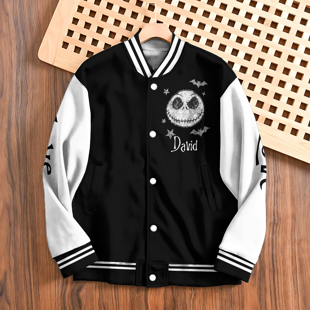 Till Death Do Us Part - Personalized Nightmare Varsity Jacket