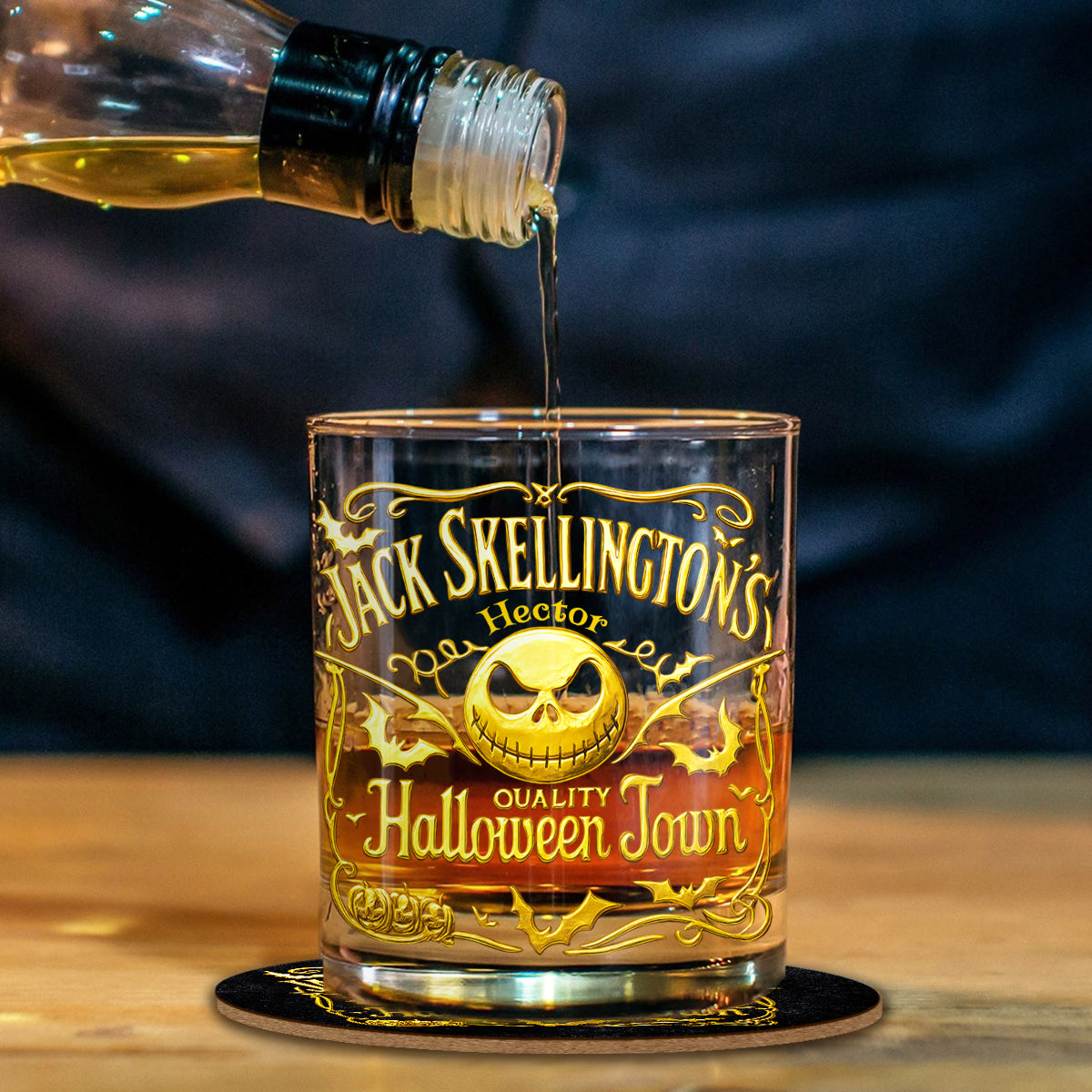 Deadly Nightshade - Personalized Nightmare Whiskey Decanter Set