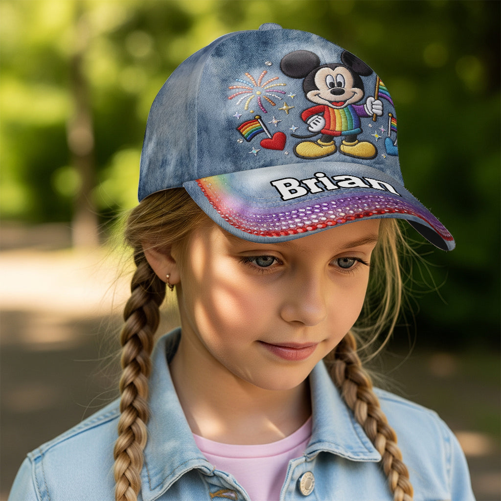 Love Is Love Pride Gift - Personalized LGBT Support Classic Cap