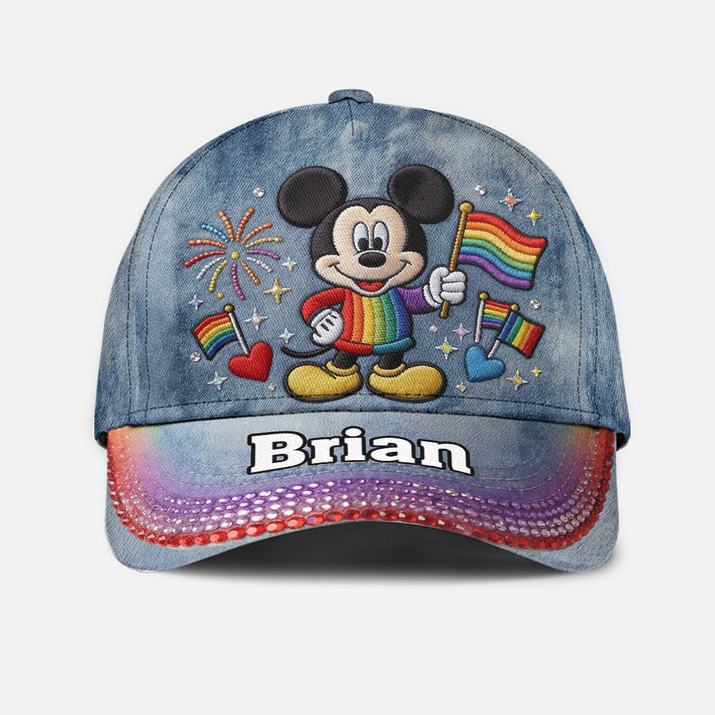 Love Is Love Pride Gift - Personalized LGBT Support Classic Cap