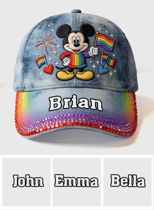 Love Is Love Pride Gift - Personalized LGBT Support Classic Cap