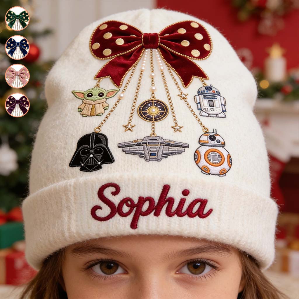 Merry Christmas - Personalized The Force Beanie Hat
