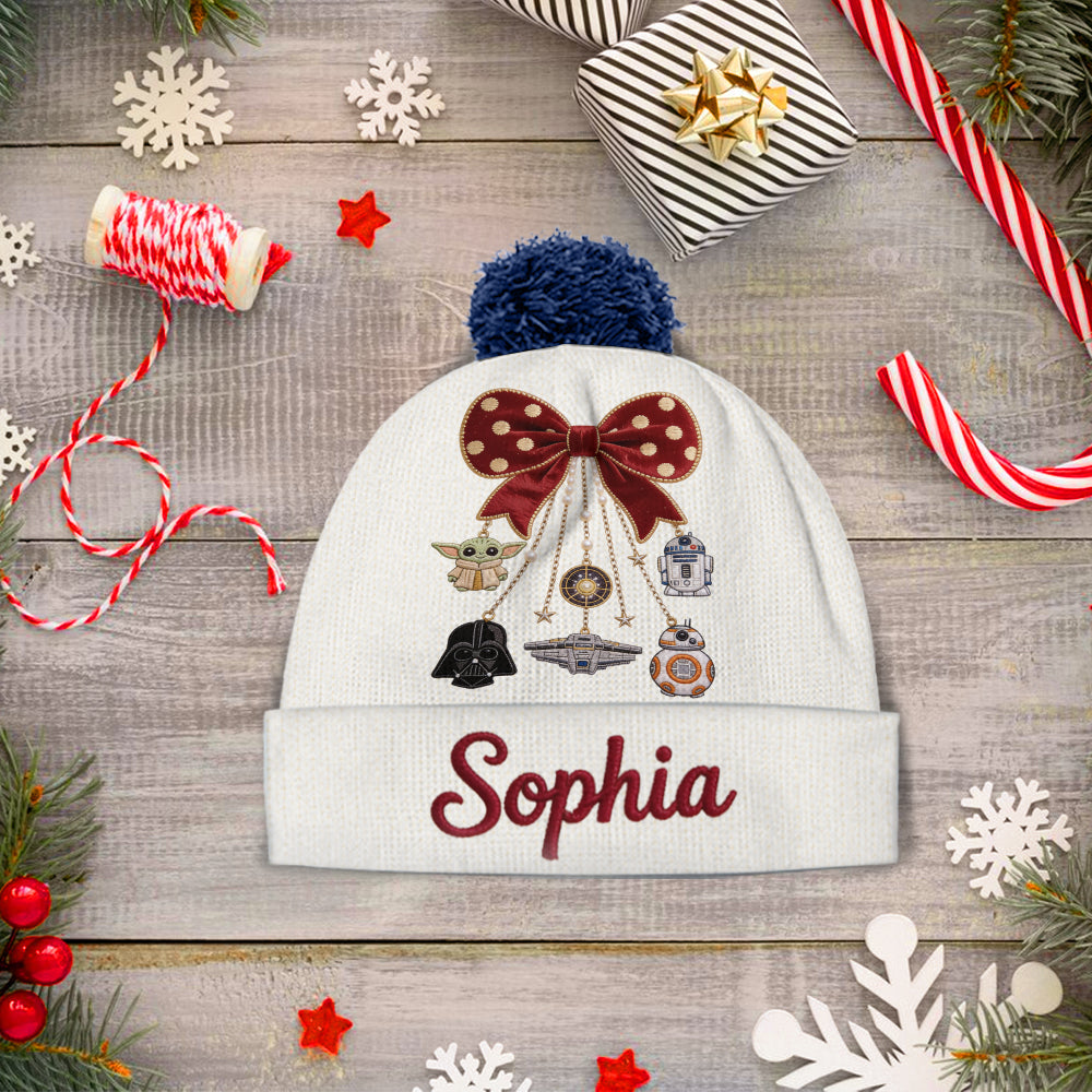 Merry Christmas - Personalized The Force Beanie Hat