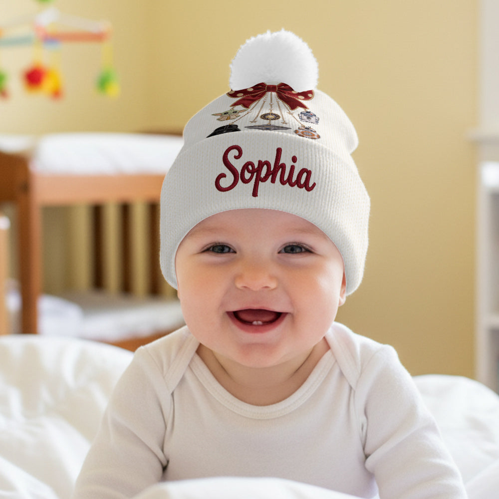 Merry Christmas - Personalized The Force Beanie Hat