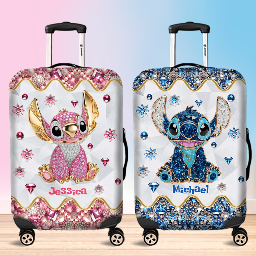 Adventure Awaits - Personalized Ohana Luggage Cover