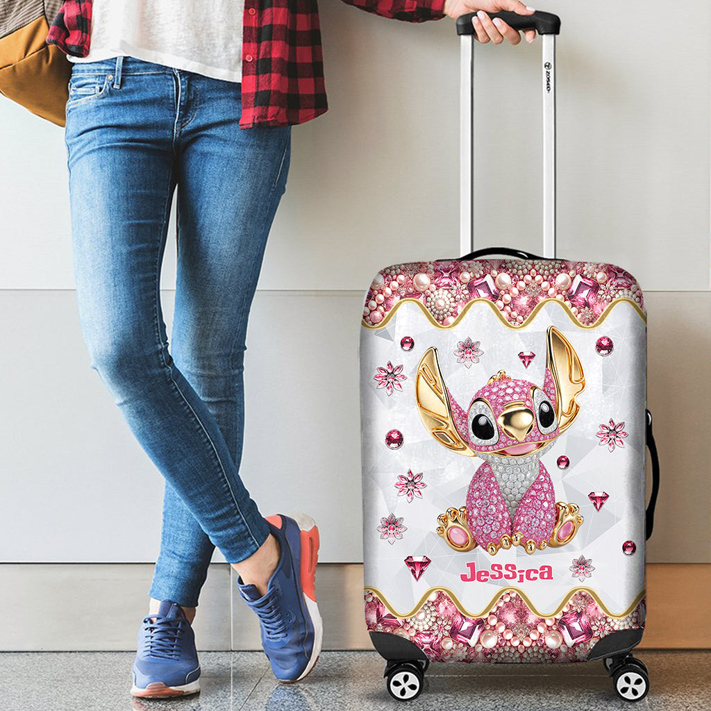 Adventure Awaits - Personalized Ohana Luggage Cover
