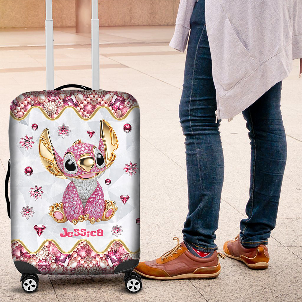 Adventure Awaits - Personalized Ohana Luggage Cover