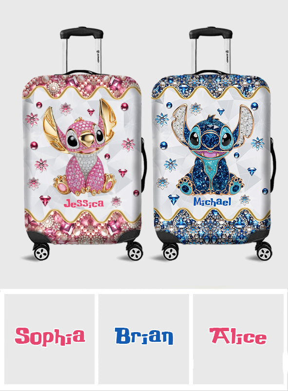 Adventure Awaits - Personalized Ohana Luggage Cover