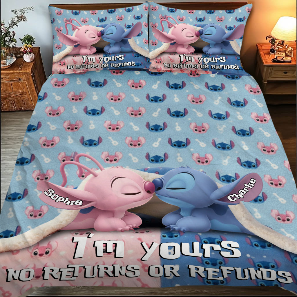 I Am Yours - Personalized Ohana Quilt Set
