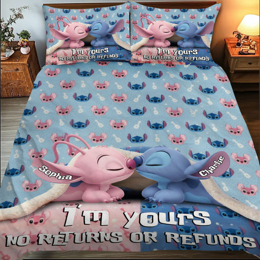 I Am Yours - Personalized Ohana Quilt Set