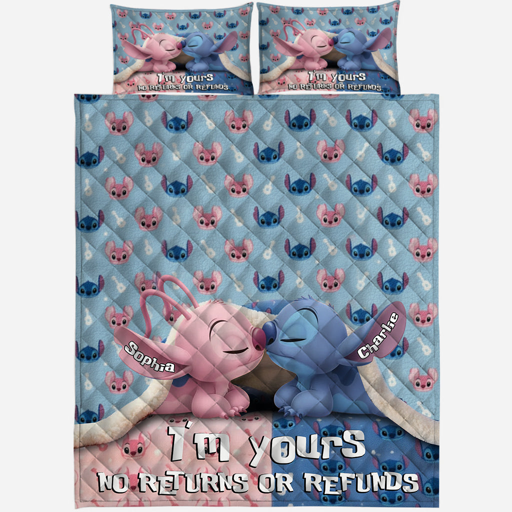 I Am Yours - Personalized Ohana Quilt Set