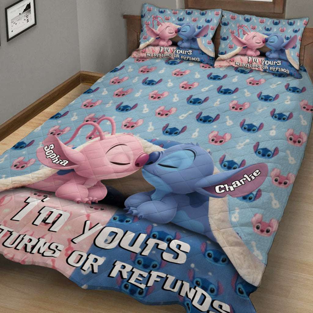 I Am Yours - Personalized Ohana Quilt Set