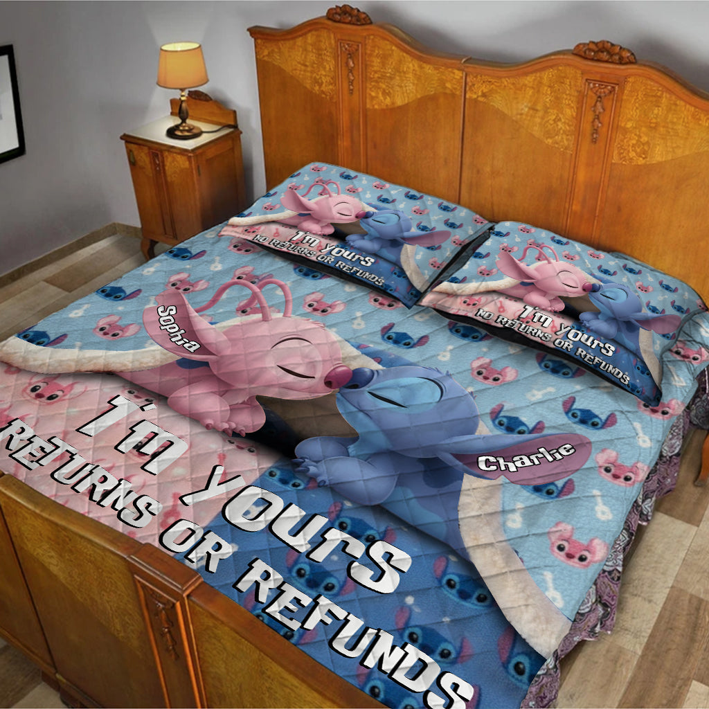 I Am Yours - Personalized Ohana Quilt Set