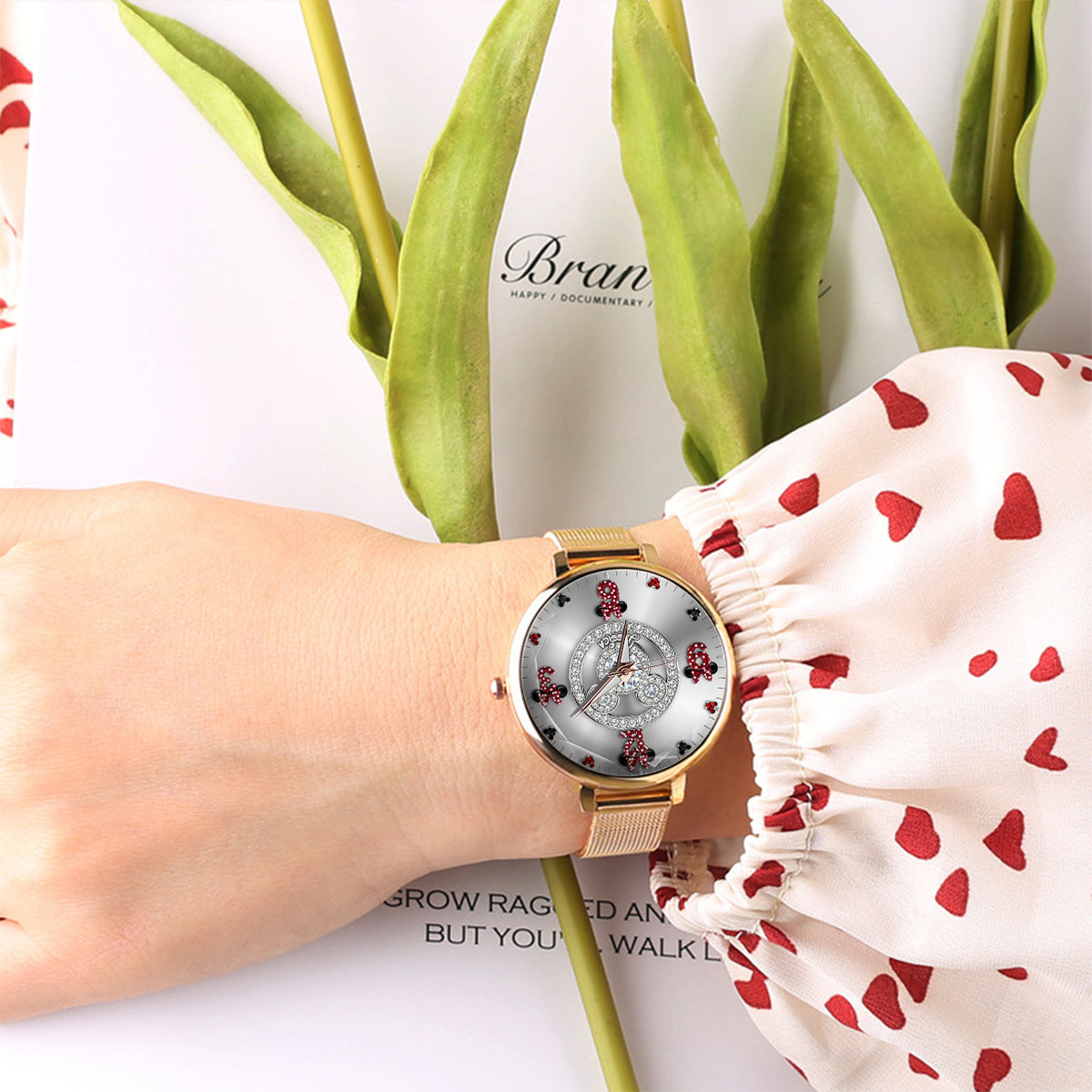 Magical World - Personalized Mouse Women Hand Watch