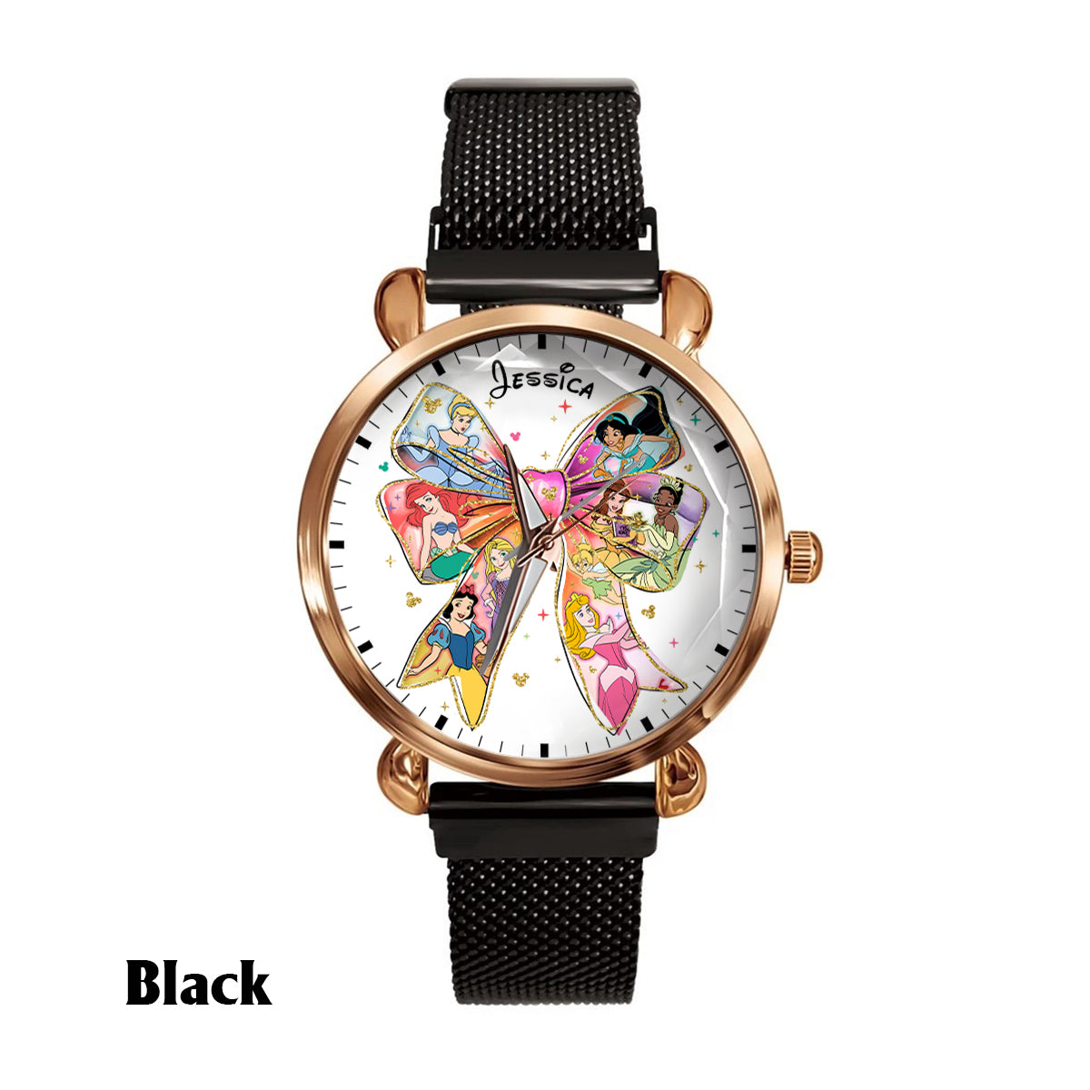 Magical Princesses - Personalized Mouse Women Hand Watch