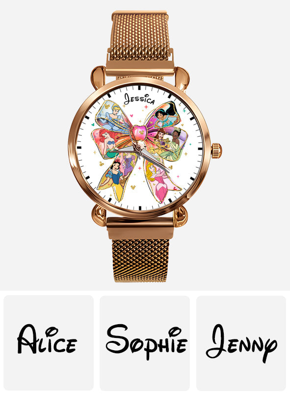 Magical Princesses - Personalized Mouse Women Hand Watch