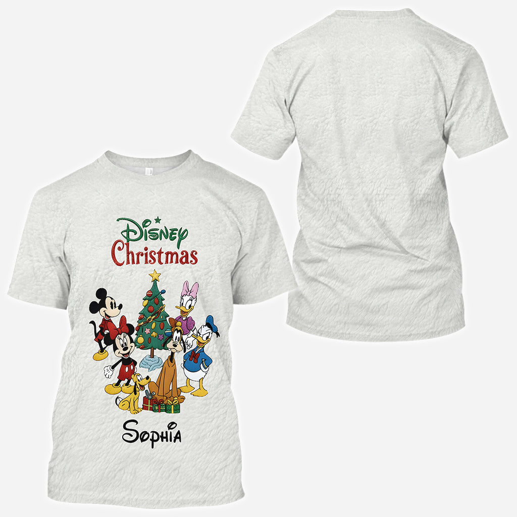 Magical Christmas - Personalized Mouse All Over Shirt