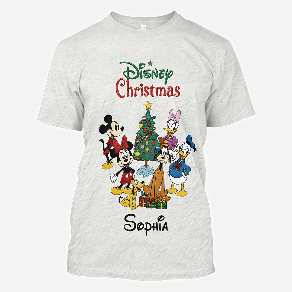 Magical Christmas - Personalized Mouse All Over Shirt