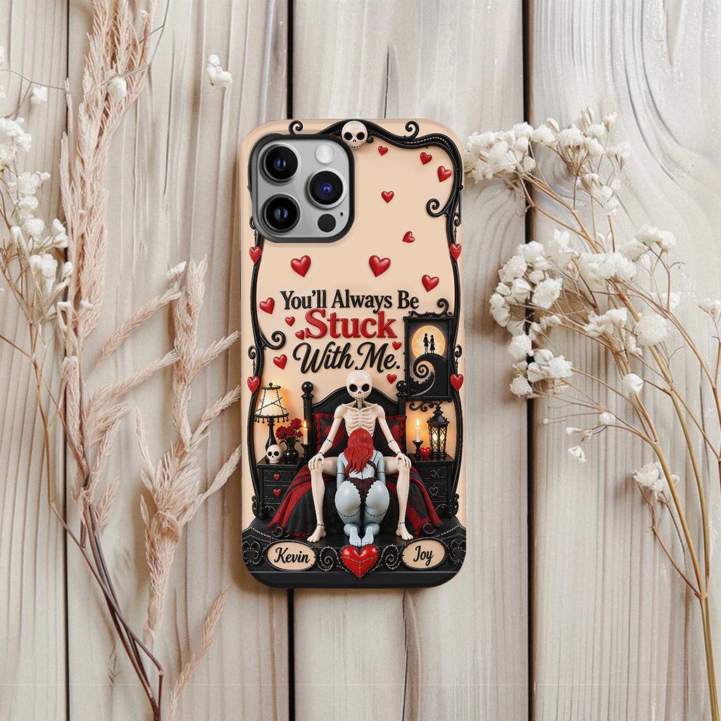Naughty Nightmare - Personalized Nightmare Tumbler With Phone Case