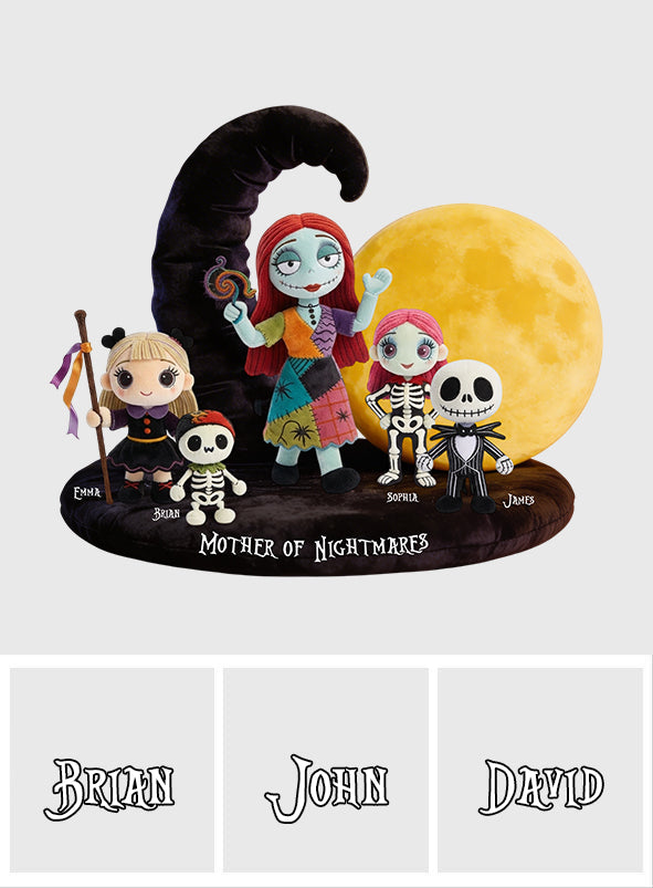 Mother of Nightmares - Personalized Nightmare Premium Faux Fur Pillow