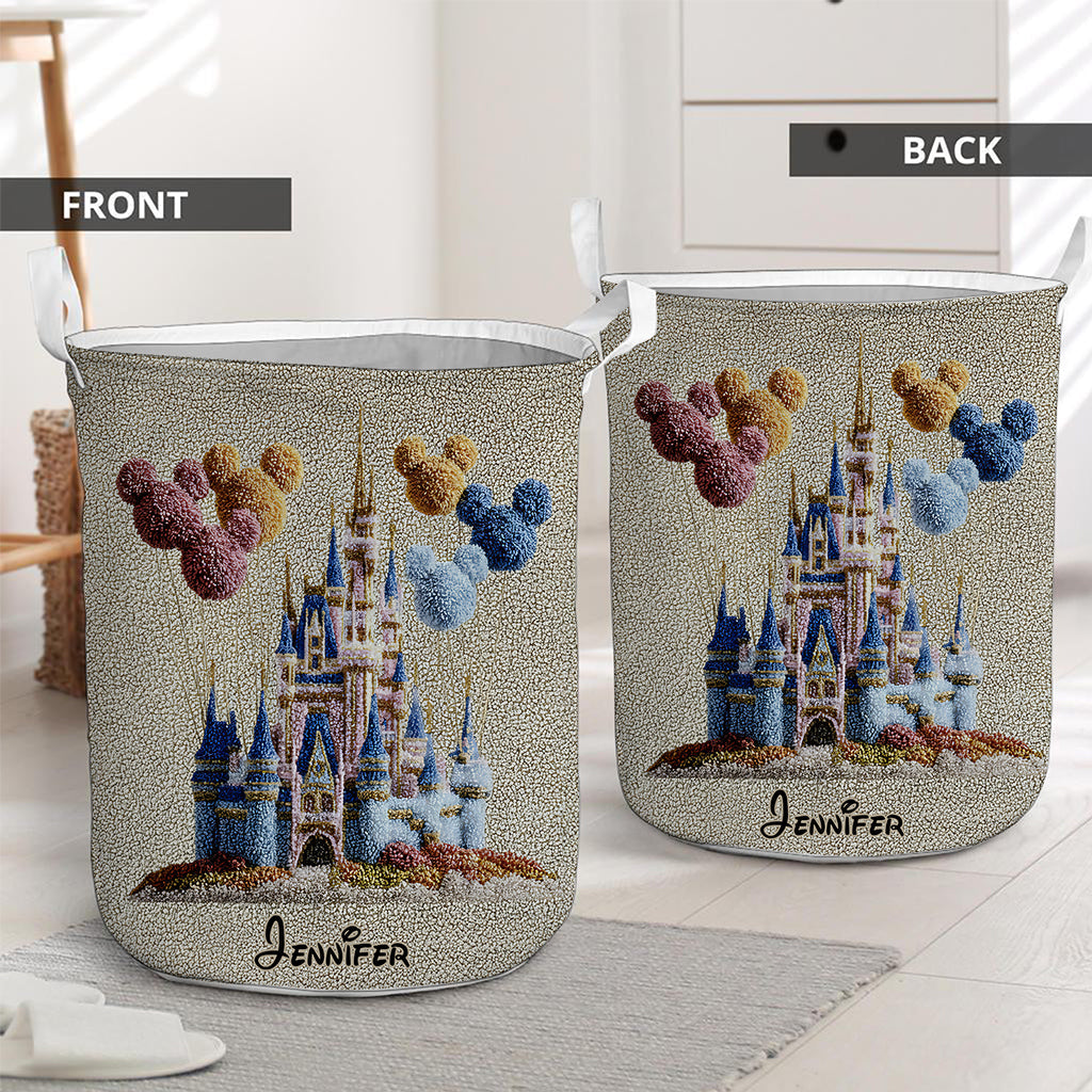 Magical Castle - Personalized Mouse Storage Basket