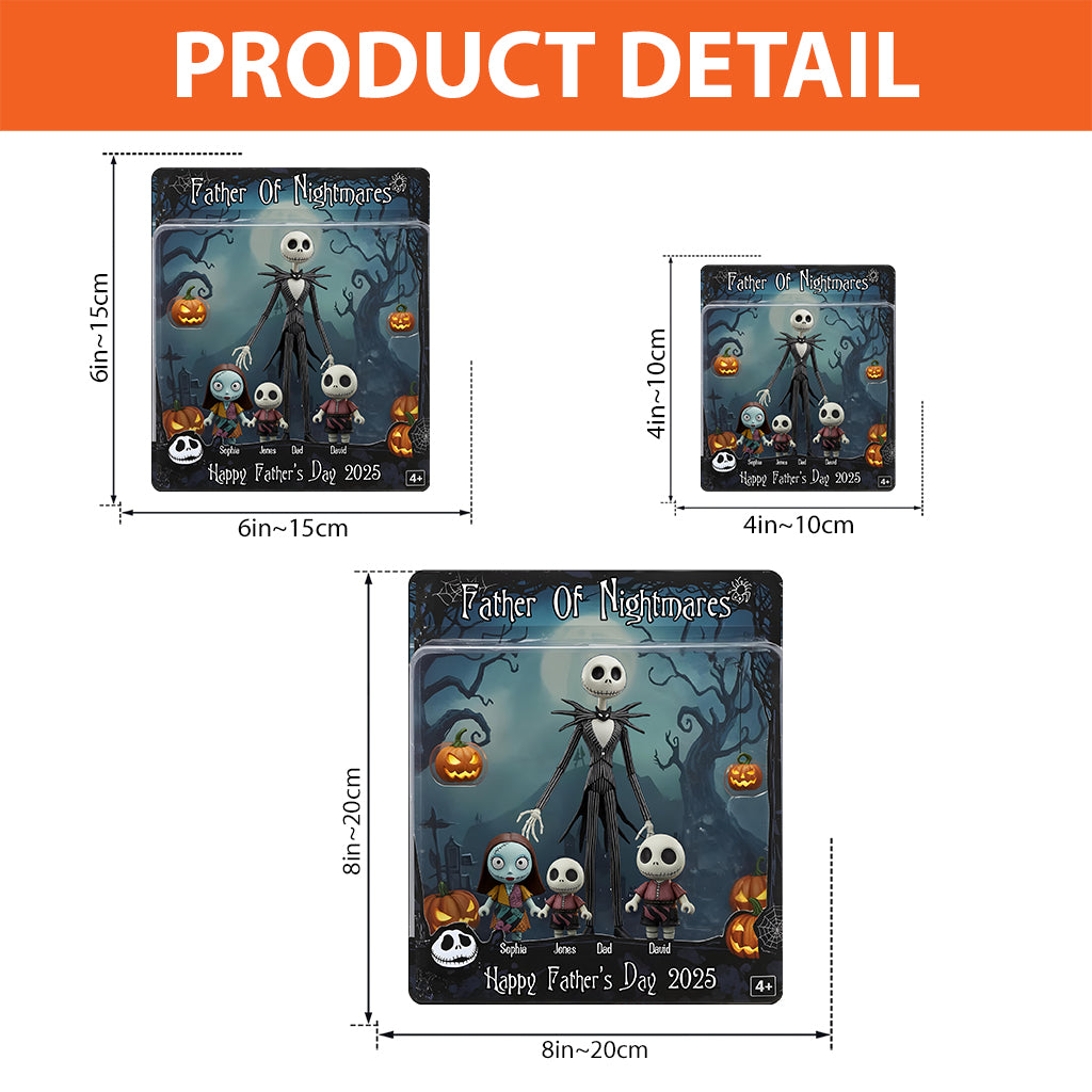 Father/ Mother Of Nightmares - Personalized Nightmare Custom Shaped Acrylic Plaque