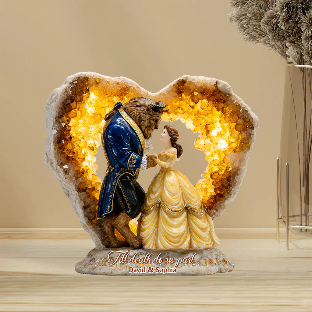 Till Death Do Us Part - Personalized Mouse Custom Shaped Acrylic Plaque