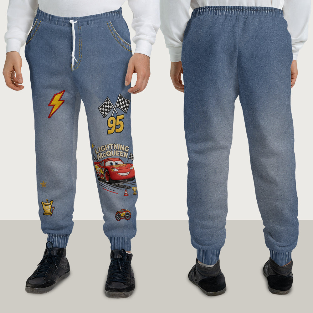 Little Racer Adventure - Personalized Racing Lover Kid Hoodie & Kid Jogger Sweatpants