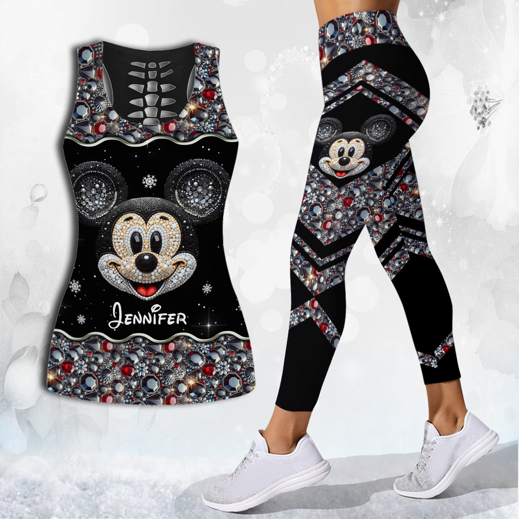 Magical Moment - Personalized Mouse Hollow Tank Top and Leggings