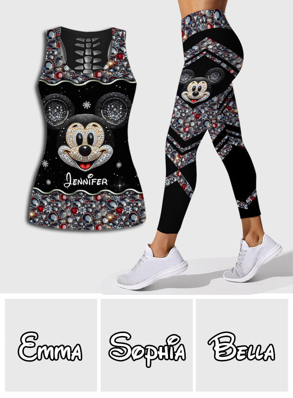 Magical Moment - Personalized Mouse Hollow Tank Top and Leggings