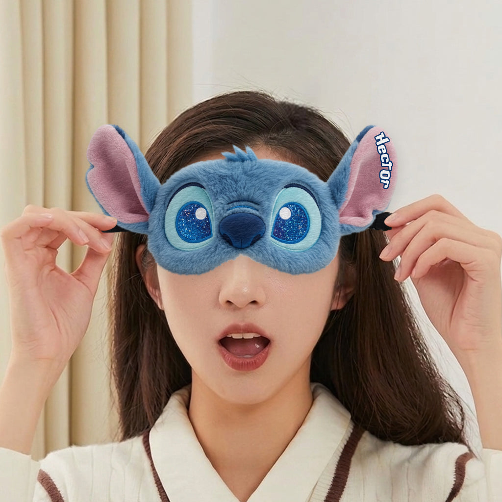 Ohana Means Family - Personalized Ohana Cooling Sleep Mask