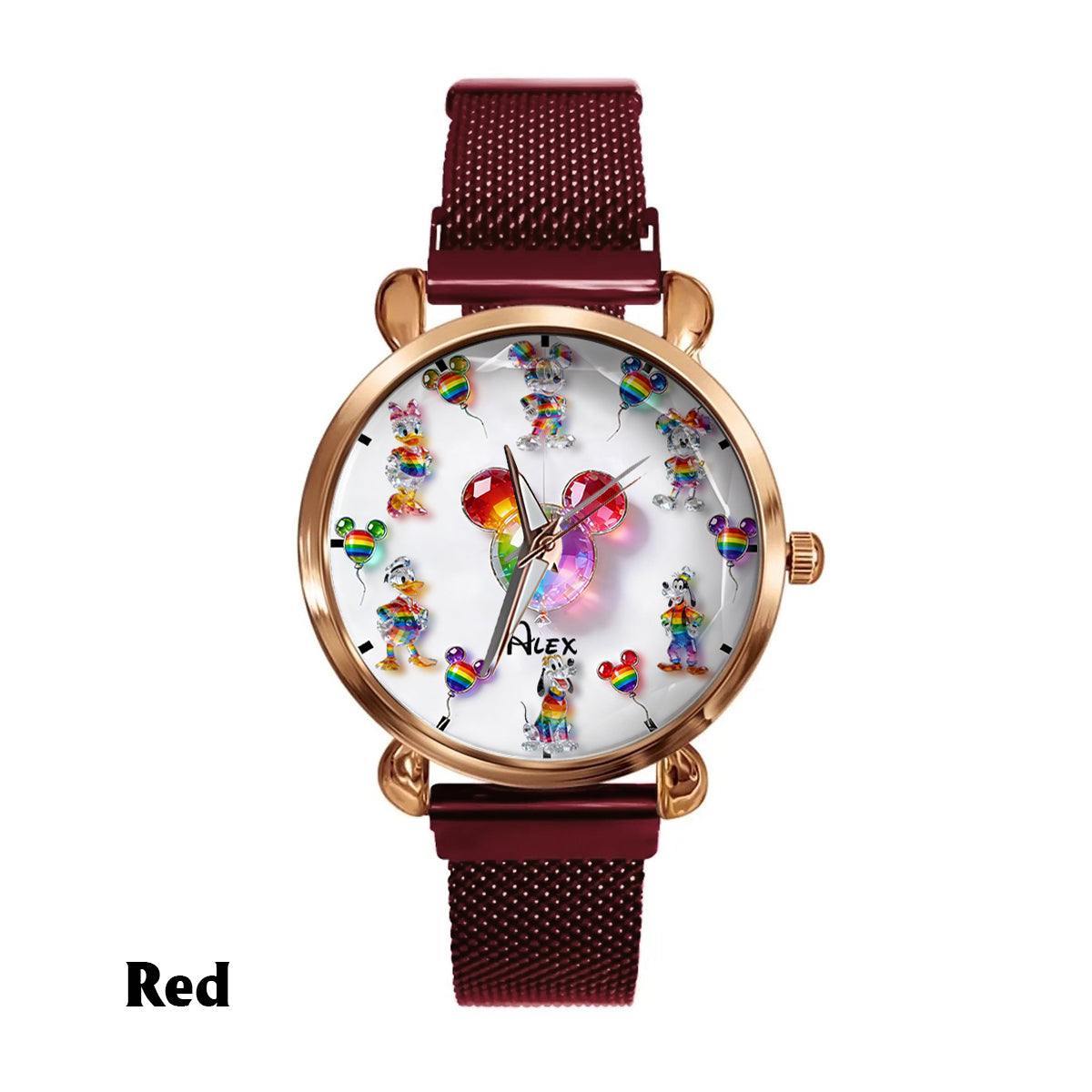 Love Is Love Pride - Personalized LGBT Support Women Hand Watch