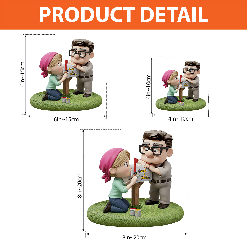 You Are My Greatest Adventure - Personalized Mouse Custom Shaped Acrylic Plaque