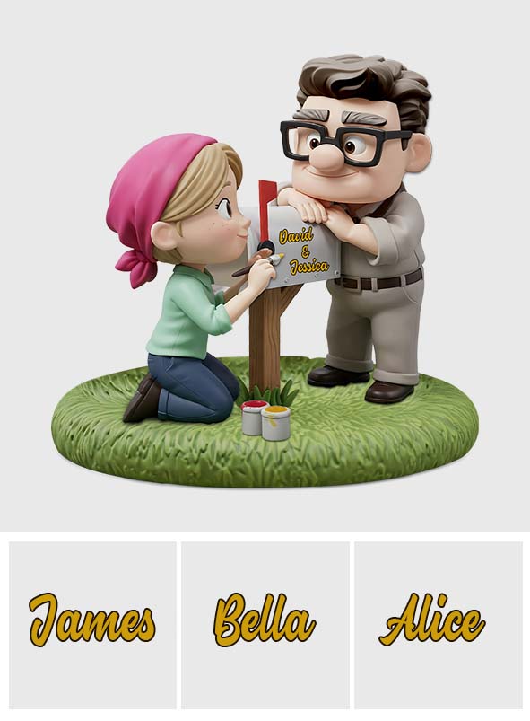 You Are My Greatest Adventure - Personalized Mouse Custom Shaped Acrylic Plaque