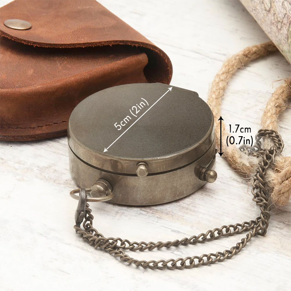 You Are My Greatest Adventure - Personalized Couple Compass