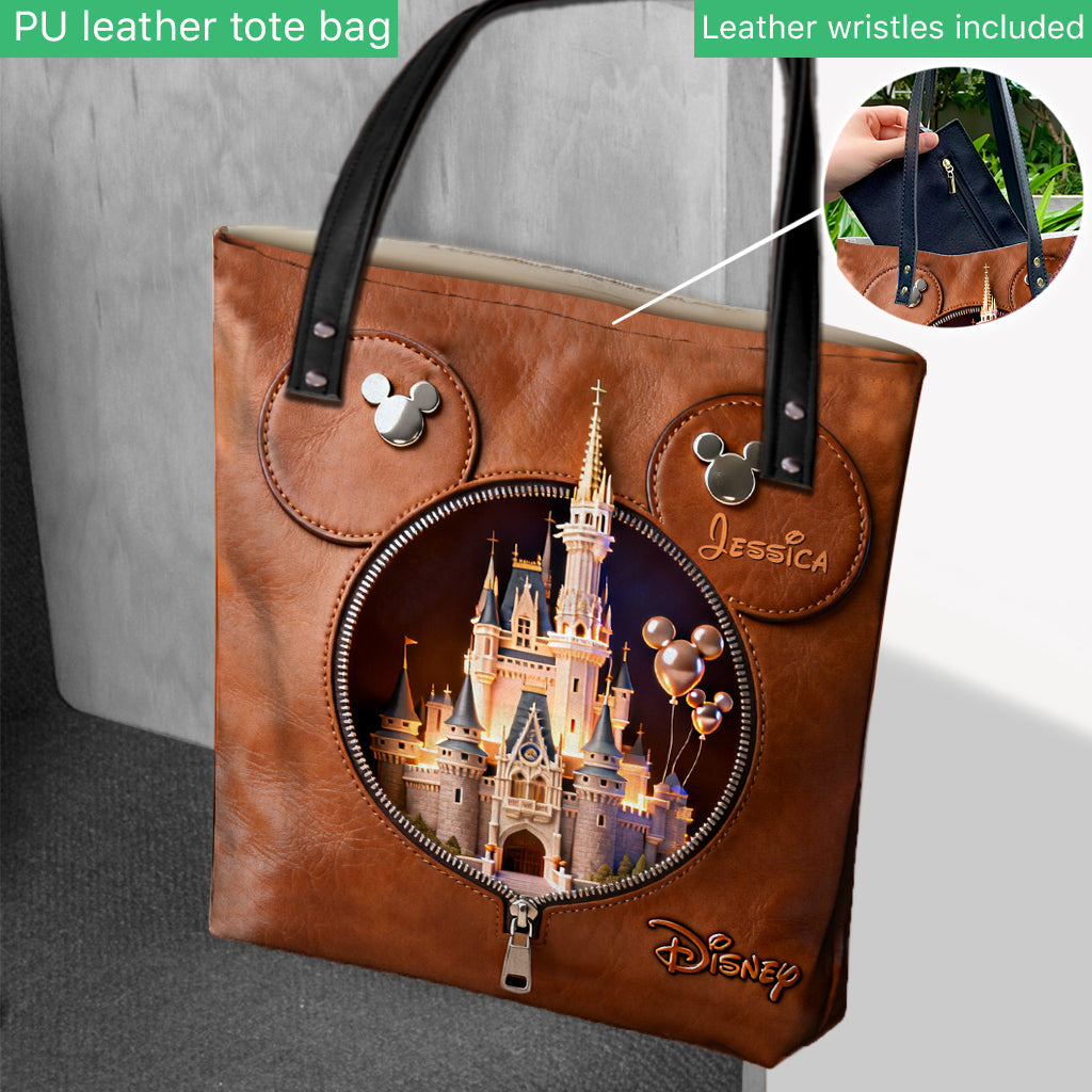 The Magical Castle - Personalized Mouse Tote Bag