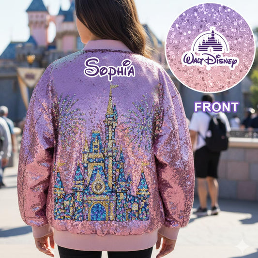 Magical Day - Personalized Mouse Bomber Jacket