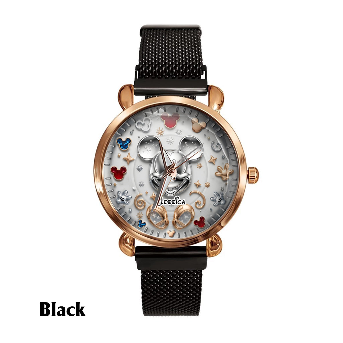 Magical Moments - Personalized Mouse Women Hand Watch