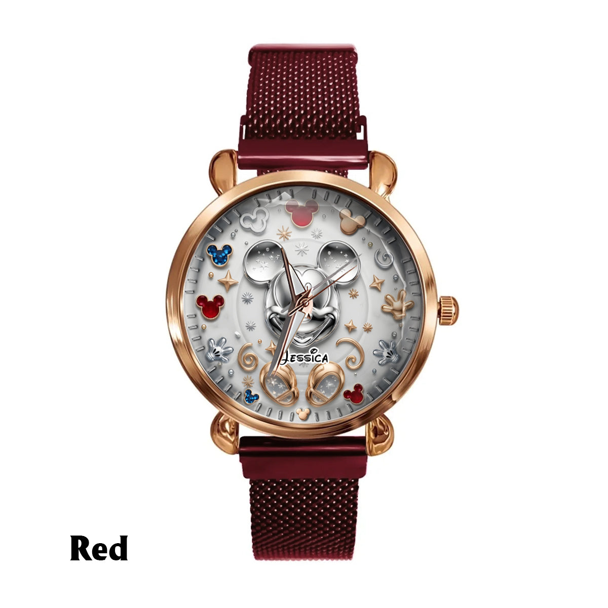 Magical Moments - Personalized Mouse Women Hand Watch