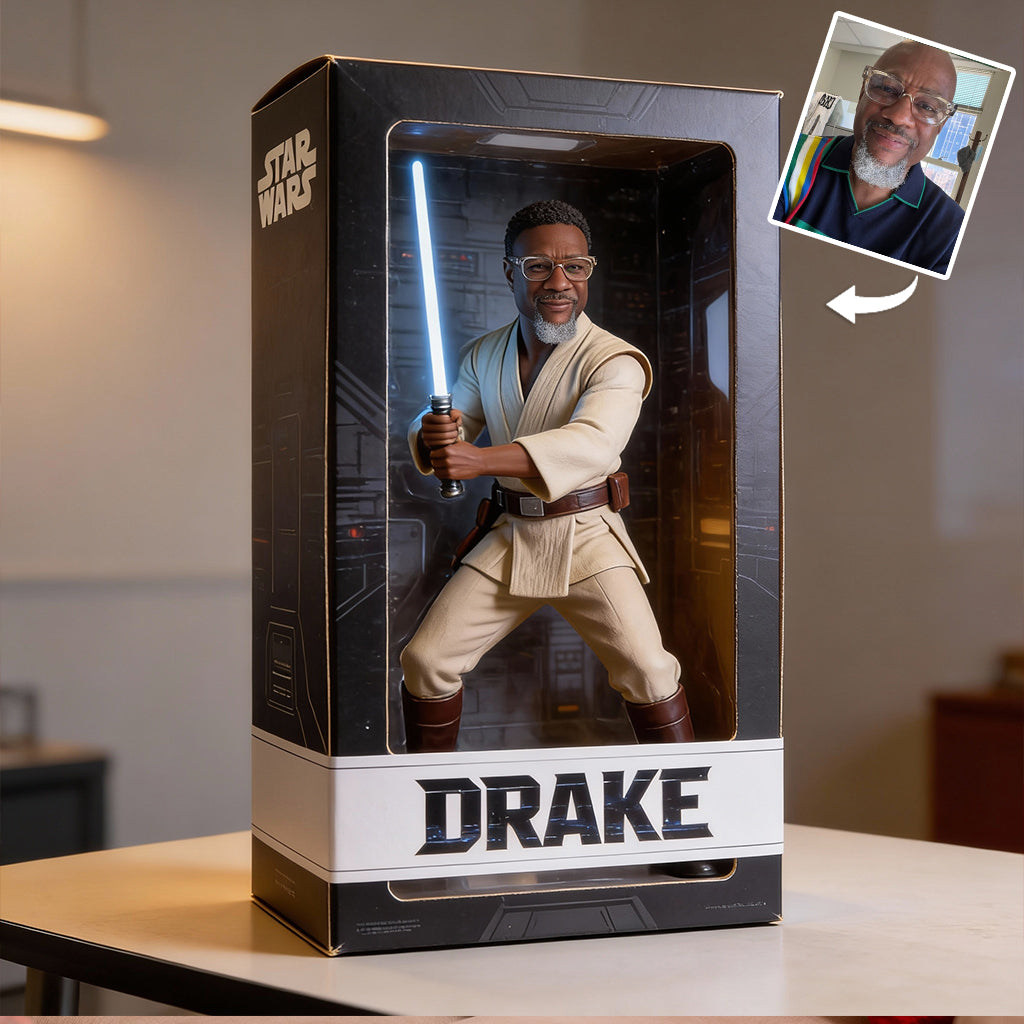 Custom Any Photo The Force - Personalized The Force Custom Shaped Acrylic Plaque