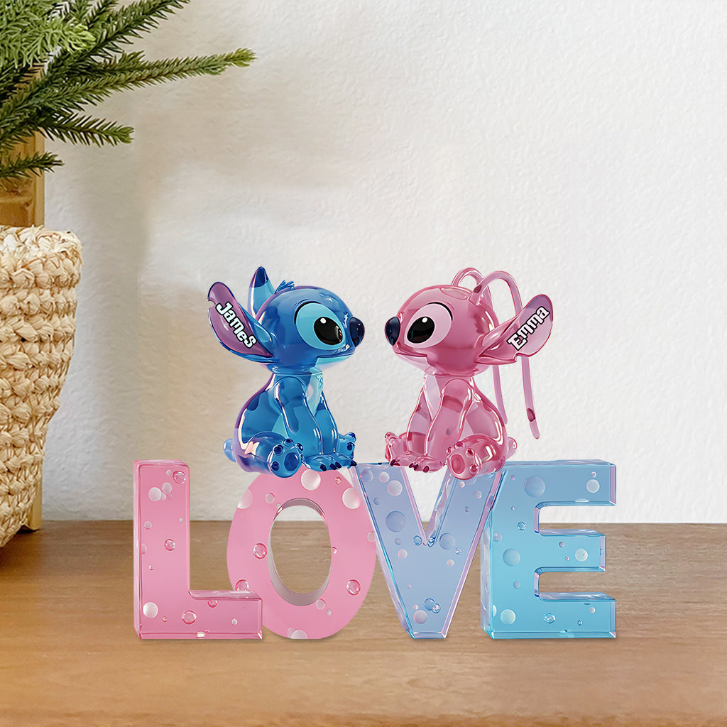 I'm Yours No Returns Or Rufunds - Personalized Ohana Custom Shaped Acrylic Plaque