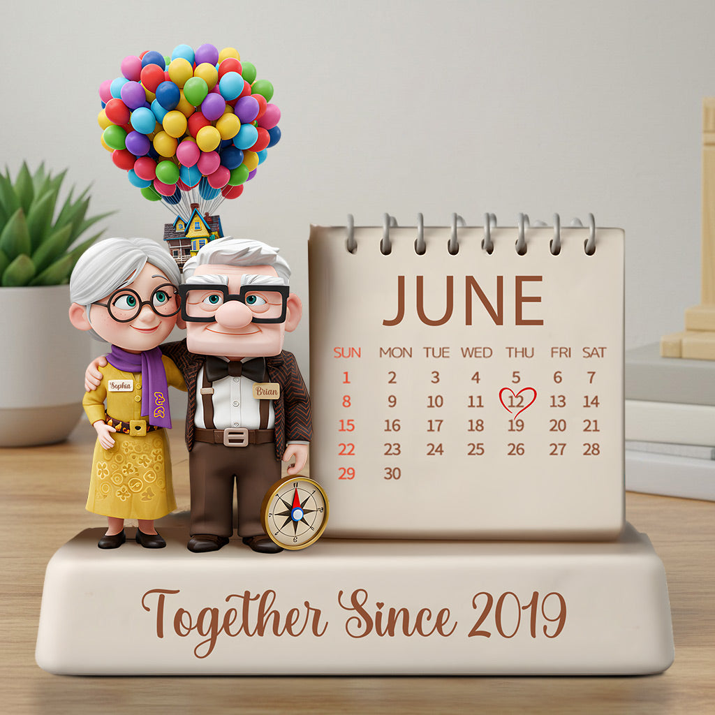 Together Since - Personalized Couple Custom Shaped Acrylic Plaque