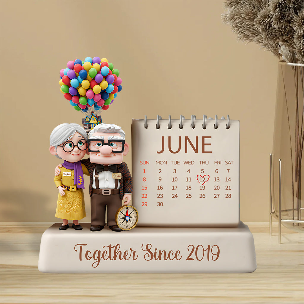 Together Since - Personalized Couple Custom Shaped Acrylic Plaque