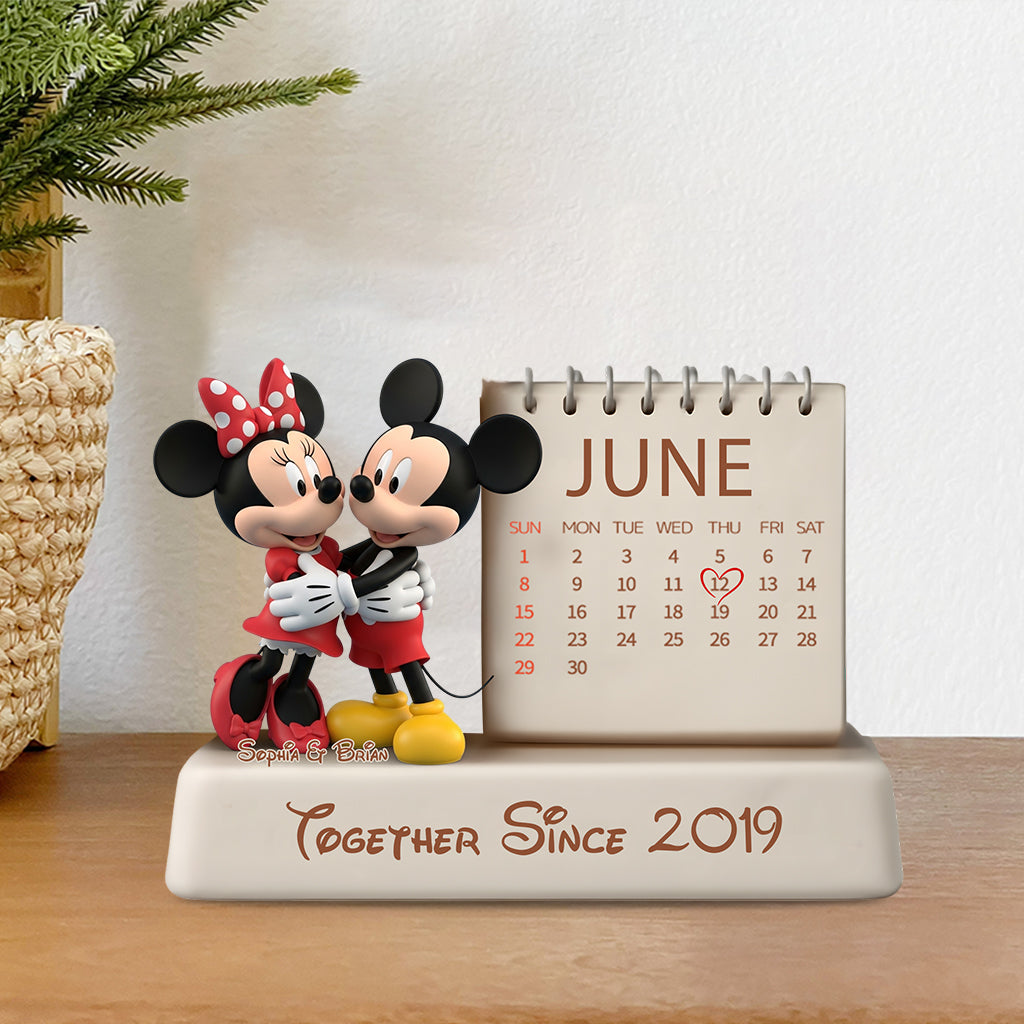 Together Since - Personalized Mouse Custom Shaped Acrylic Plaque