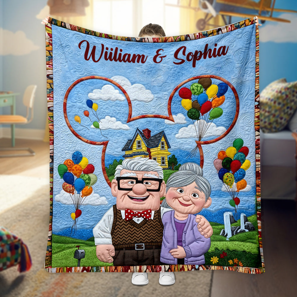 You Are My Greatest Adventure - Personalized Couple Blanket